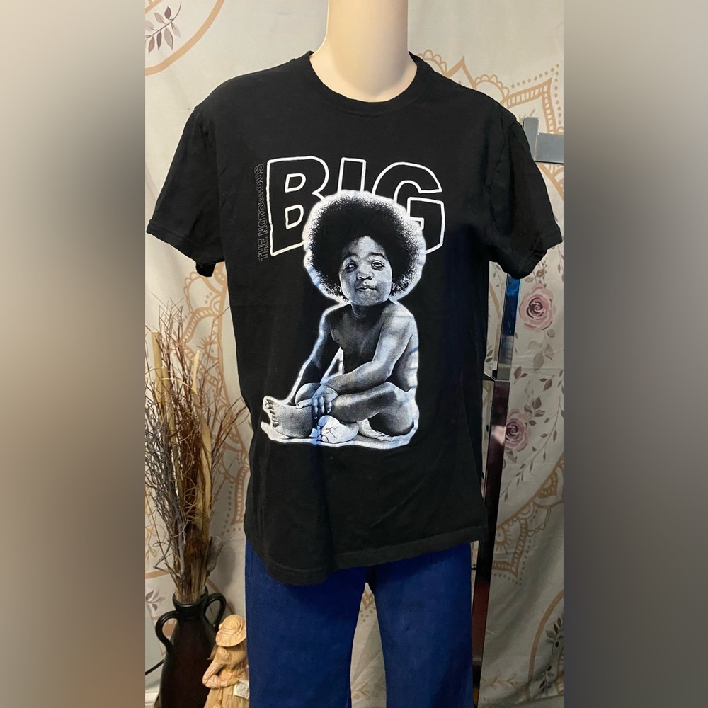 Like new Notorious B.I.G. Tshirt in Black 100% Cotton Size M